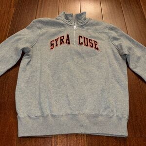 Syracuse Gray Quarter-Zip Sweatshirt